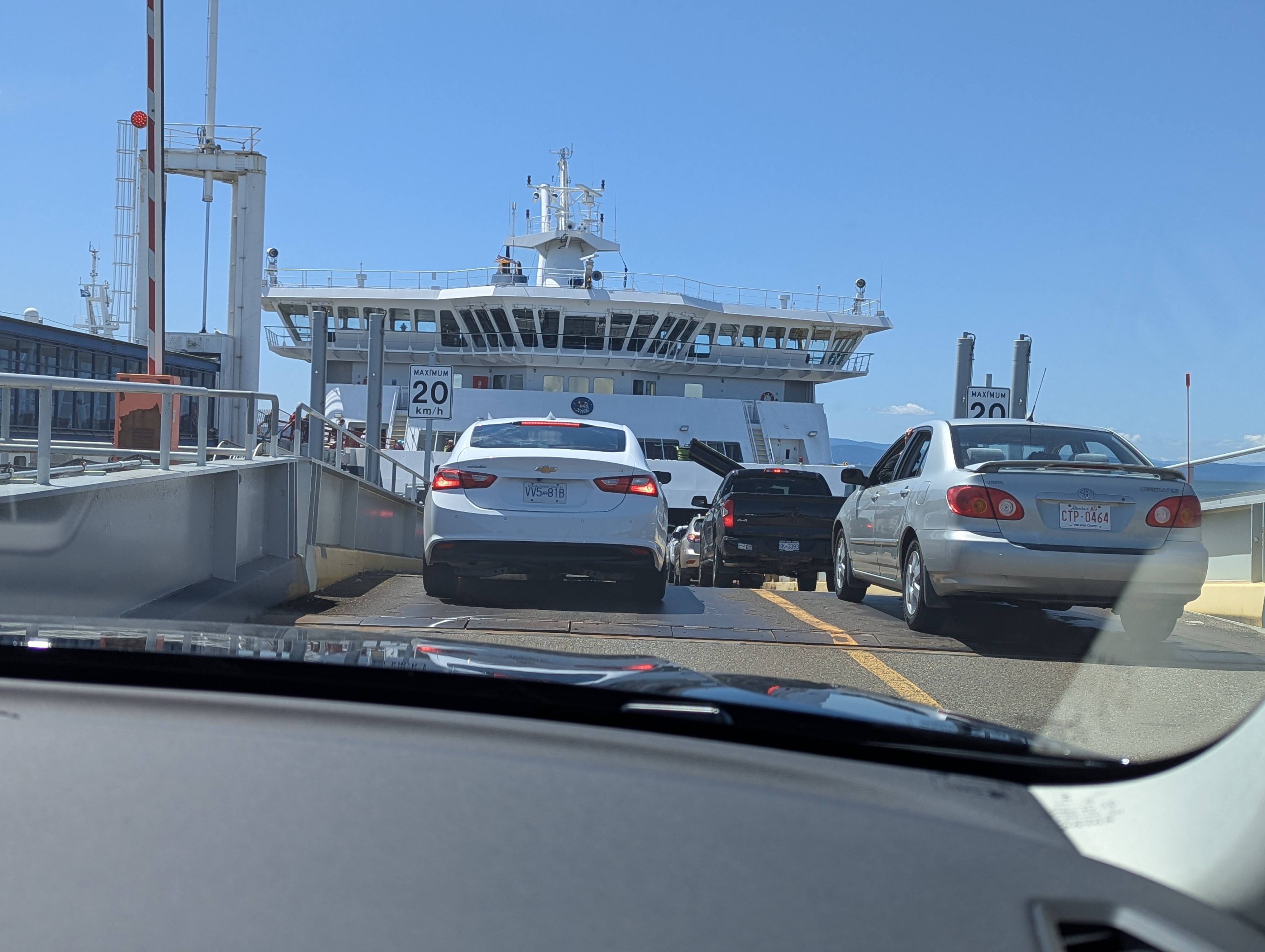 Birthday Trip to Canada, Ferry, Vancouver Island, British Columbia